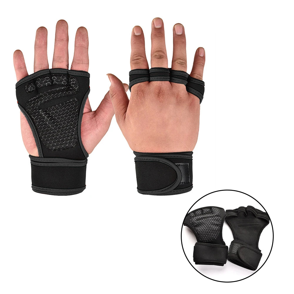 Premium Weightlifting Gloves for Men & Women - Ultimate Hand Protection for Fitness, Bodybuilding, and Gymnastics