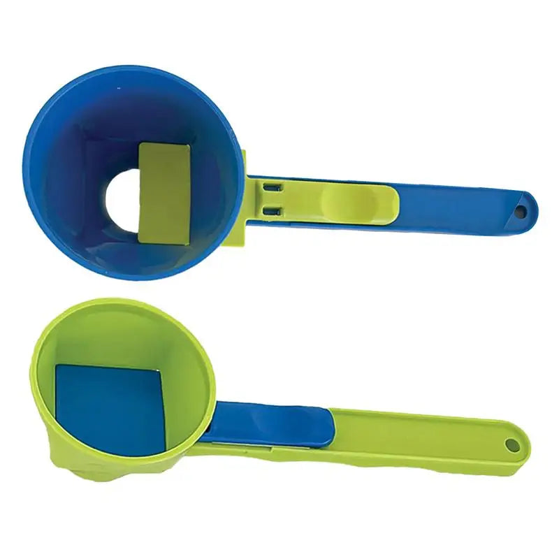Revolutionary No-Spill Measuring Spoon Funnel for Effortless Protein Powder and Baby Formula Prep
